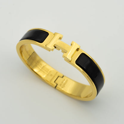 ¡®Moco¡¯H BLACK BRACELET