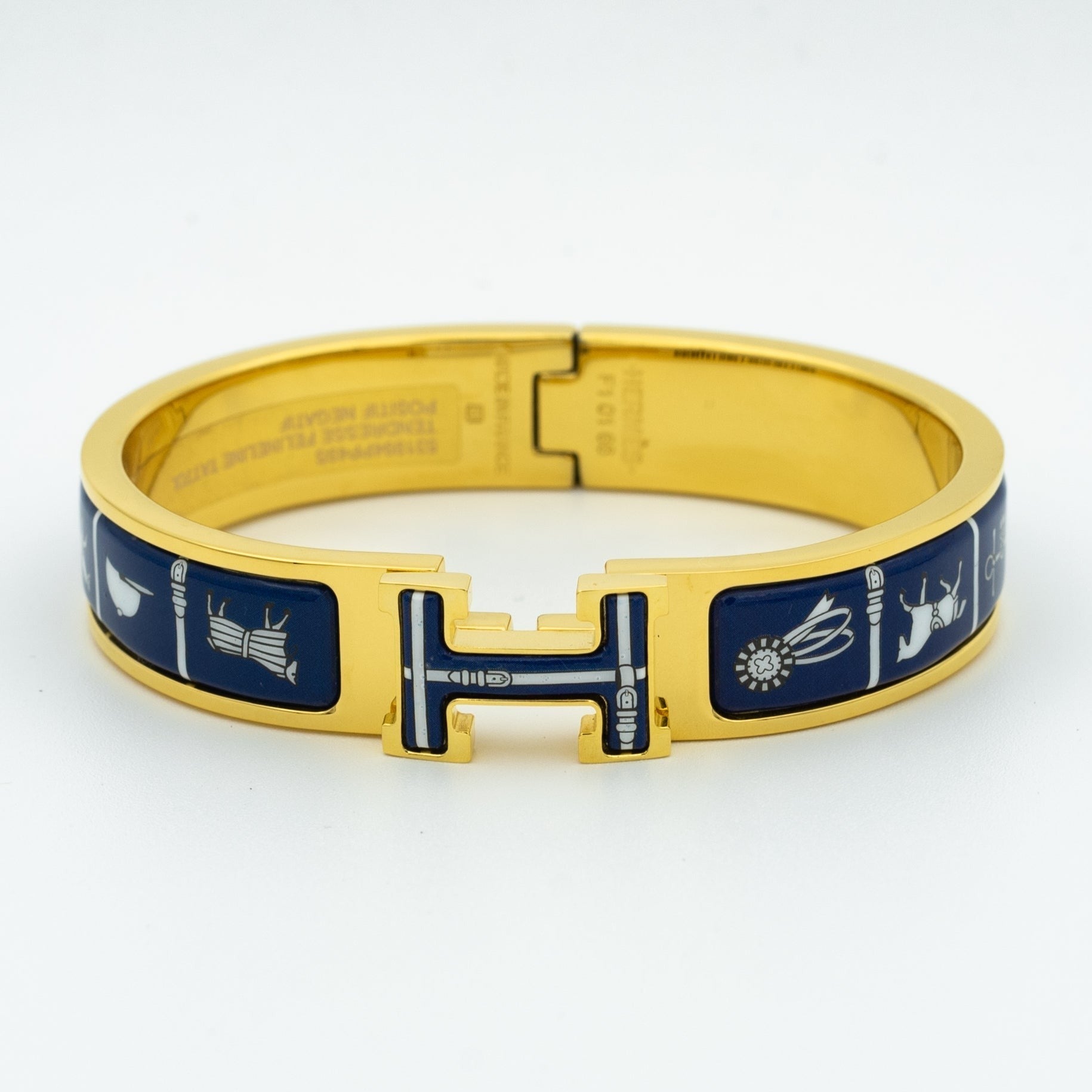 ¡®Star¡¯H BRACELET BLUE CERAMIC