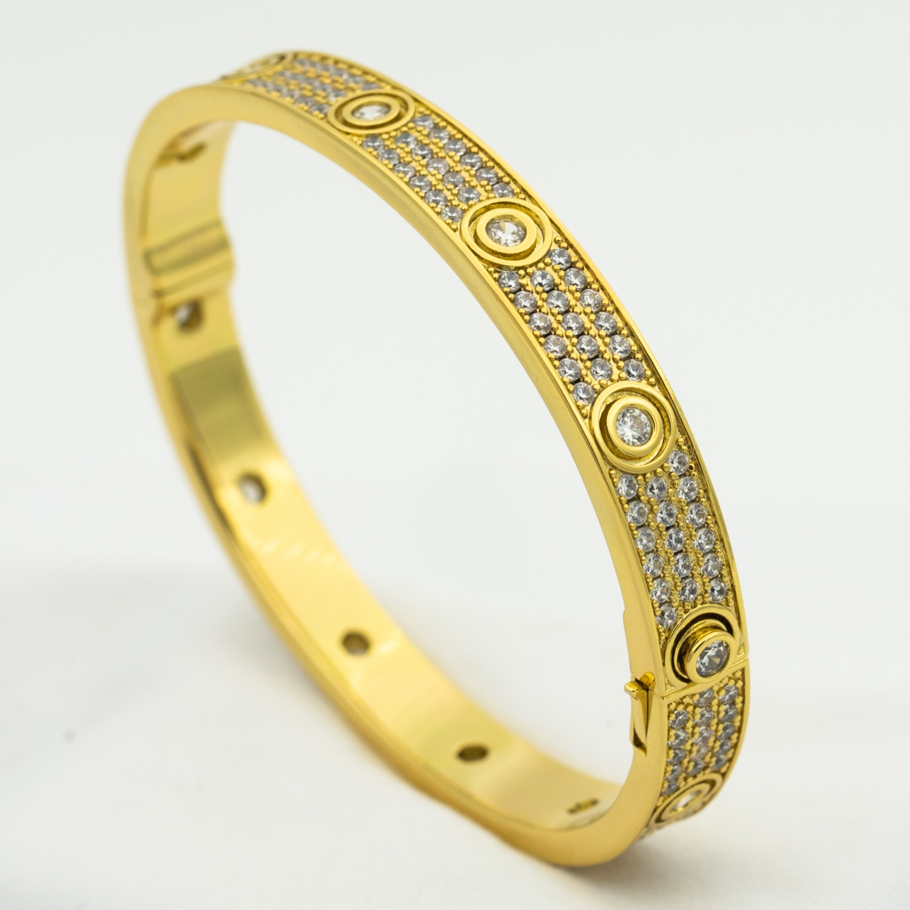 ¡®Star¡¯LOVE BRACELET 6.1MM DIAMOND-PAVED 10 BIG DIAMONDS