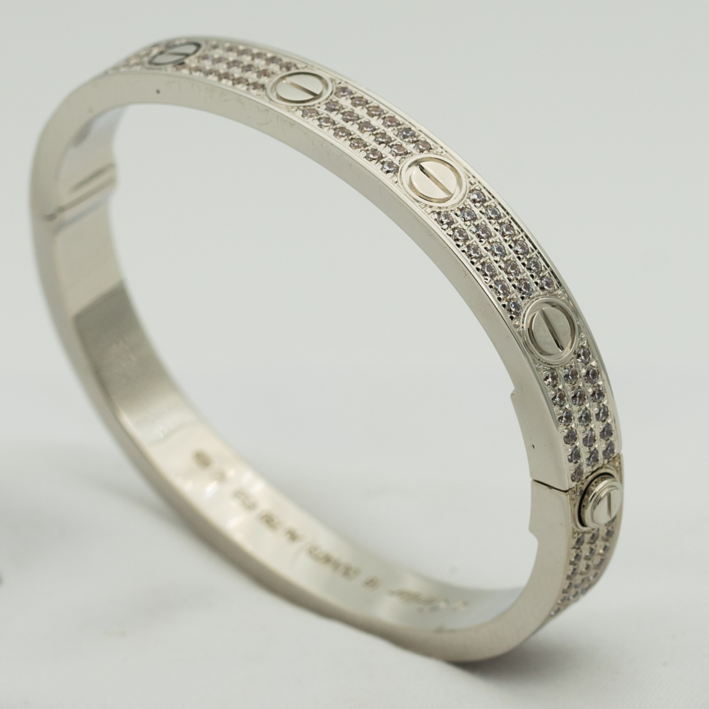¡®Moco¡¯LOVE BRACELET 6.1MM DIAMOND-PAVED
