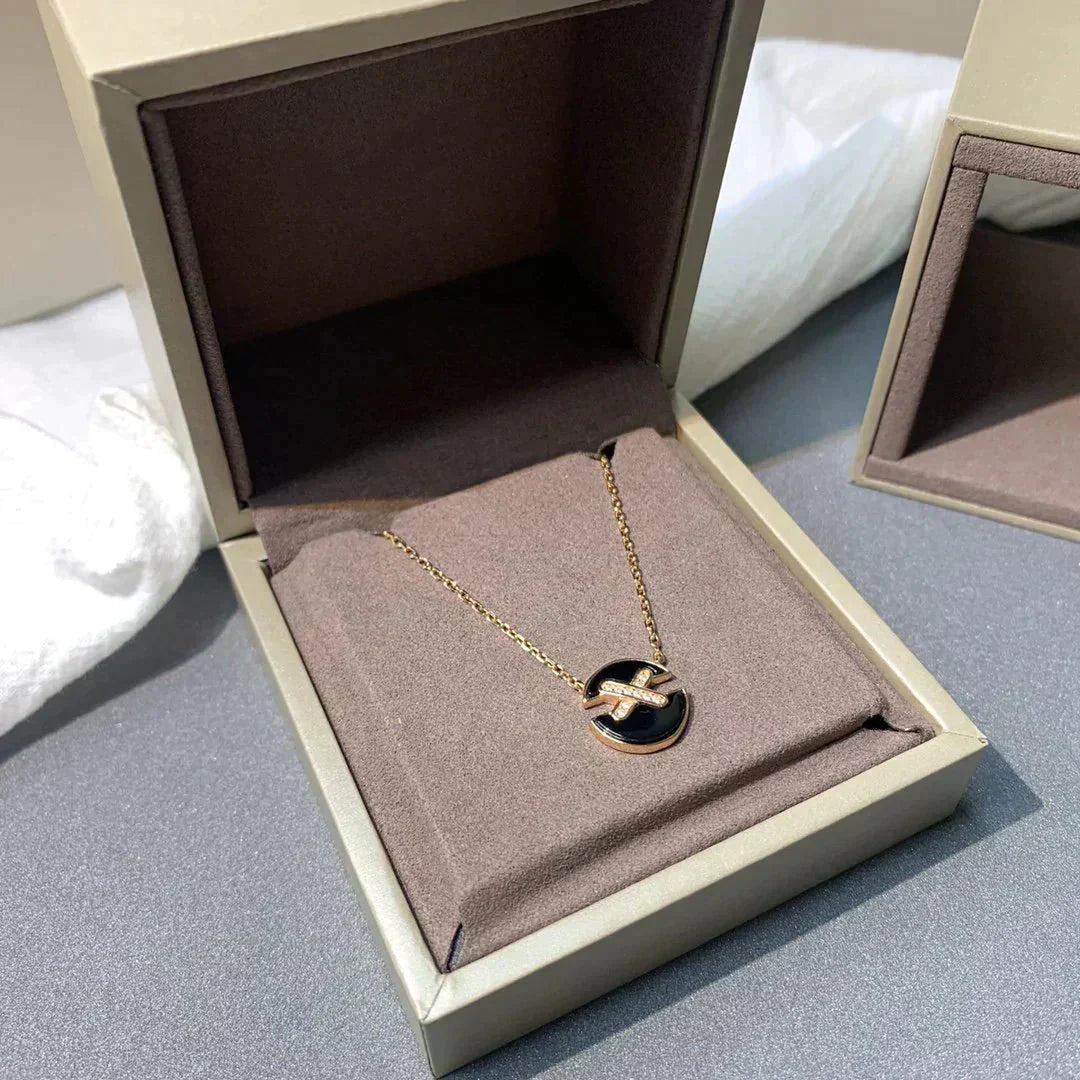 ¡®Moco¡¯JEUX DE ROSE GOLD DIAMOND NECKLACE