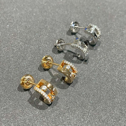 [moco jewelrys ]MOVE ROMANE EARRINGS DIAMOND