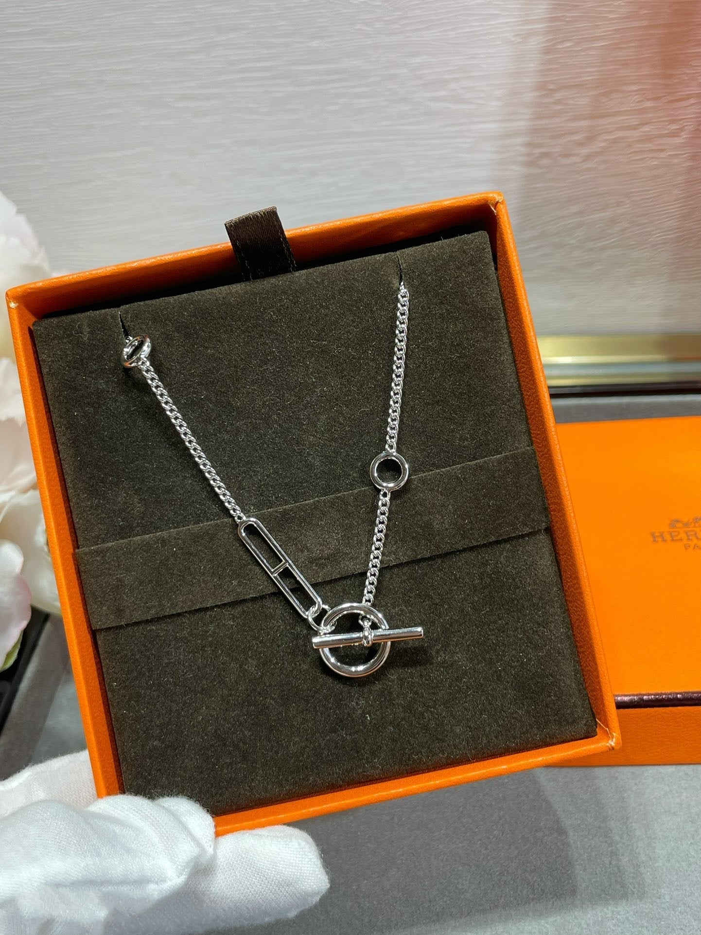 ¡®Moco¡¯HM STERLING CHAINE D'ANCRE HEART