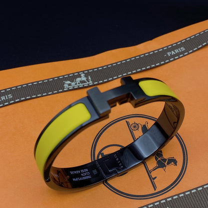 ¡®Moco¡¯CLIC HM SO BLACK YELLOW BRACELET
