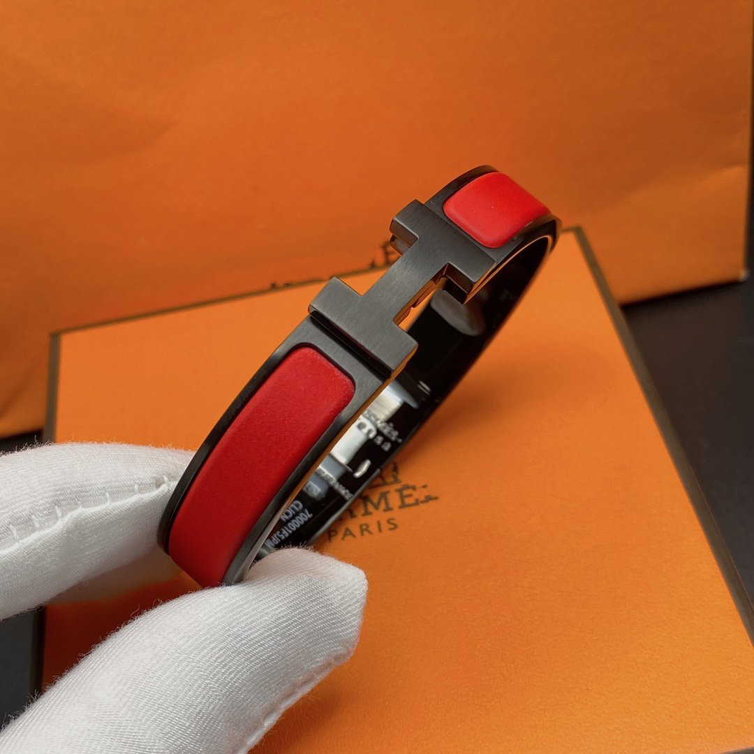 ¡®Moco¡¯CLIC HM SO BLACK RED BRACELET