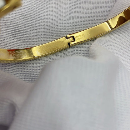 ¡®Moco¡¯CLASSIC HM CLIC WHITE 8MM ENAMEL BRACELET
