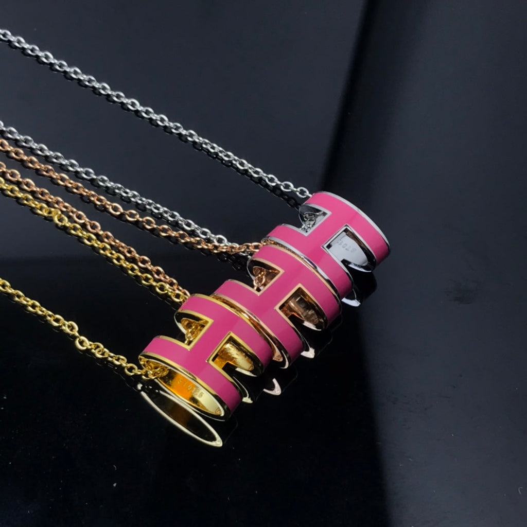 ¡®Star¡¯H NECKLACE PINK