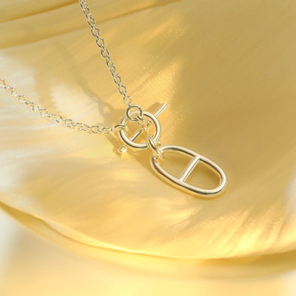 ¡®Moco¡¯HM CHAINE D'ANCRE PENDANT NECKLACE STERLING SILVER