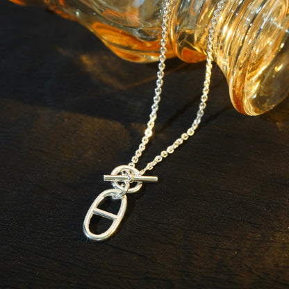 ¡®Moco¡¯HM CHAINE D'ANCRE PENDANT NECKLACE STERLING SILVER