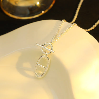 ¡®Moco¡¯HM CHAINE D'ANCRE PENDANT NECKLACE STERLING SILVER