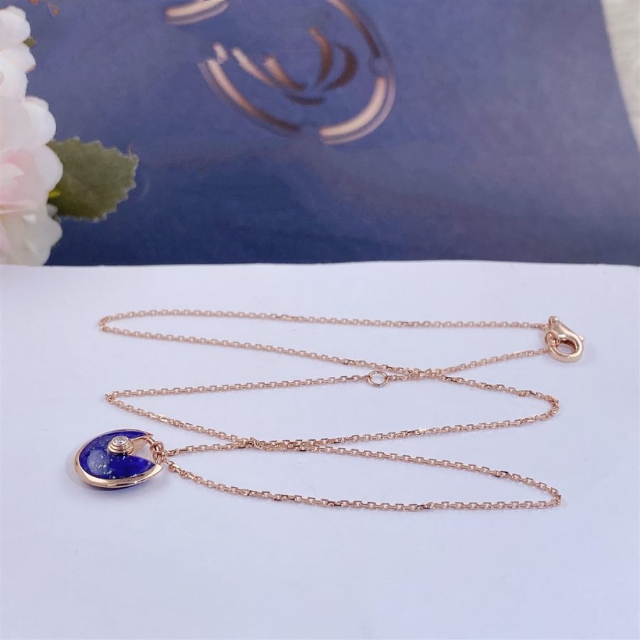 ¡®Star¡¯AMULETTE ROSE GOLD AGATE NECKLACE