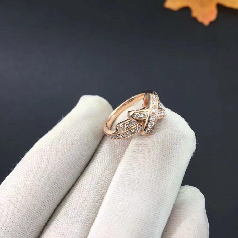 ¡®Star¡¯JEUX DE RING PINK GOLD DIAMOND