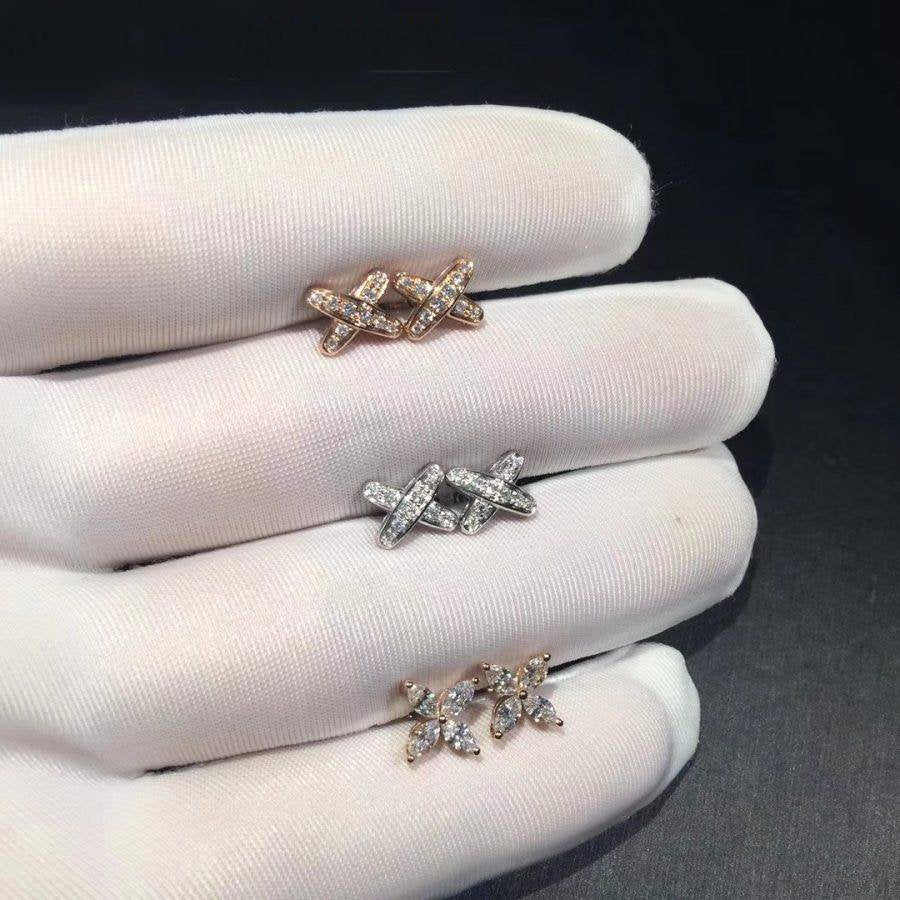 ¡®Star¡¯JEUX DE DIAMOND EARRINGS