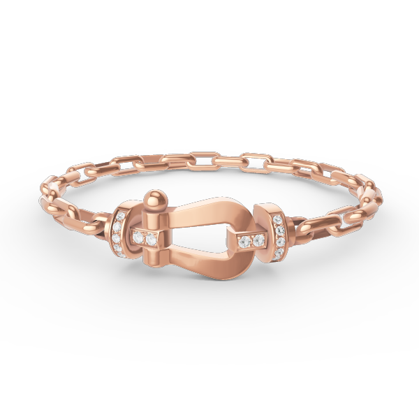 ¡®Star¡¯FORCE LARGE HORSESHOE CLASP  METAL BRACELET