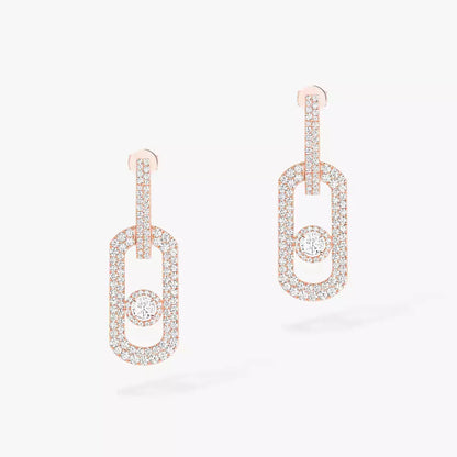 [moco jewelrys ]So Move XL Pave_-Set Diamond Pendant Earrings