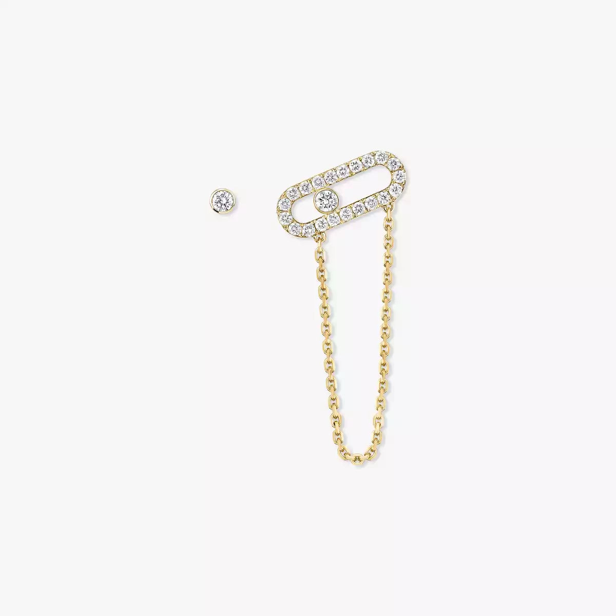 [moco jewelrys ]Move Uno Diamond Earrings