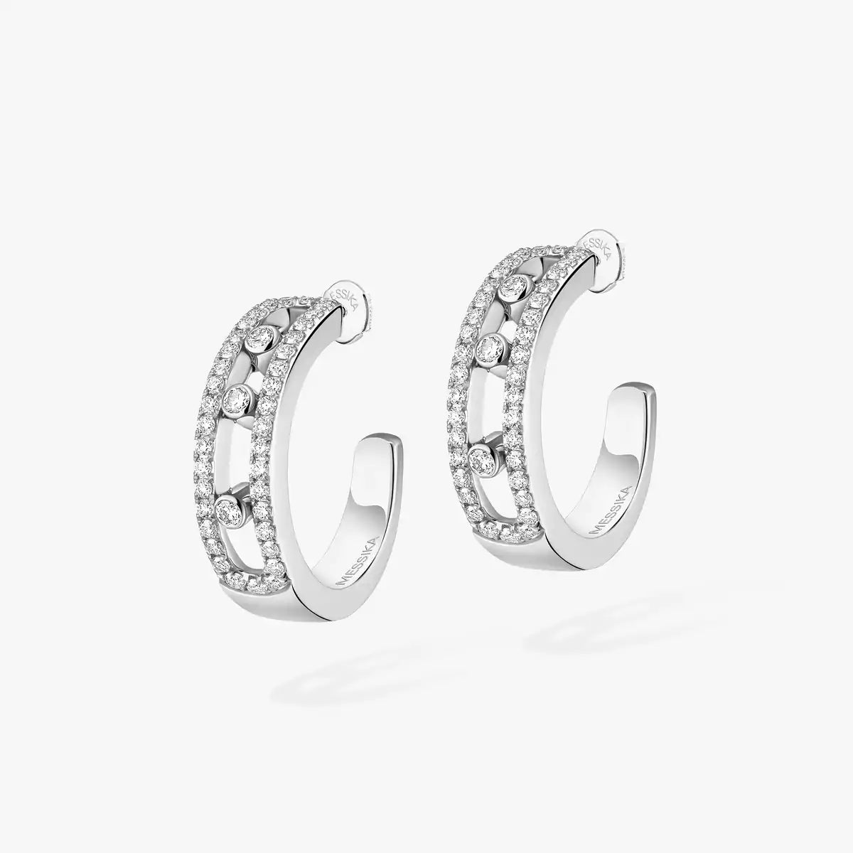 [moco jewelrys ]Diamond Pave_ Hoop Earrings Move