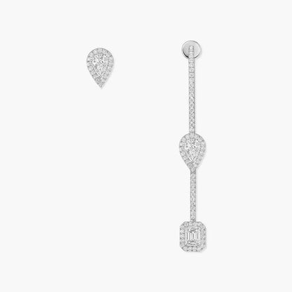 [moco jewelrys ]Diamond Drop Earrings My Twin