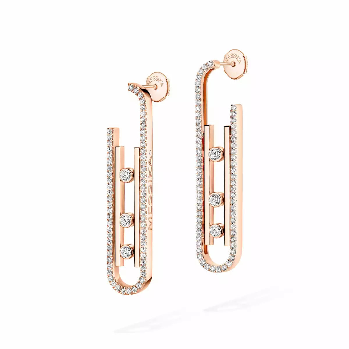 [moco jewelrys ]Diamond Pendant Earrings Move 10Th