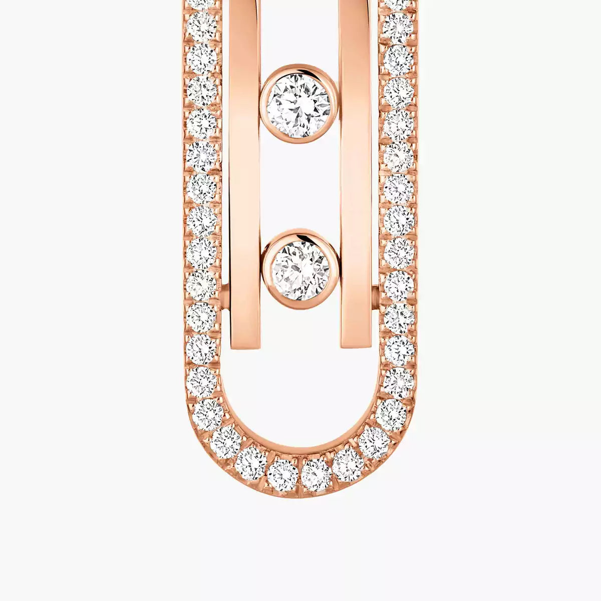 [moco jewelrys ]Diamond Pendant Earrings Move 10Th