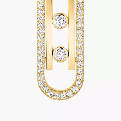 [moco jewelrys ]Diamond Pendant Earrings Move 10Th