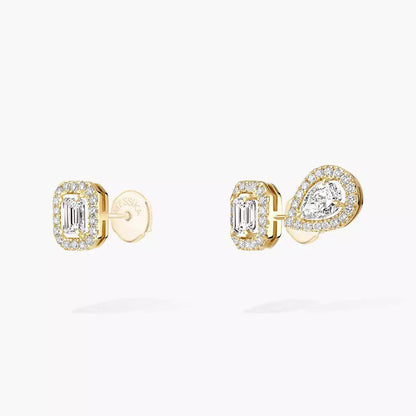 [moco jewelrys ]Diamond Earrings 0,10ct My Twin 1+2