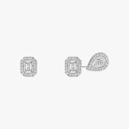 [moco jewelrys ]Diamond Earrings 0,10ct My Twin 1+2