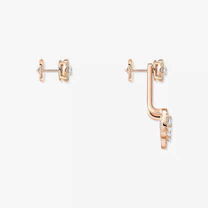 [moco jewelrys ] My Twin Trio  Diamond Earrings