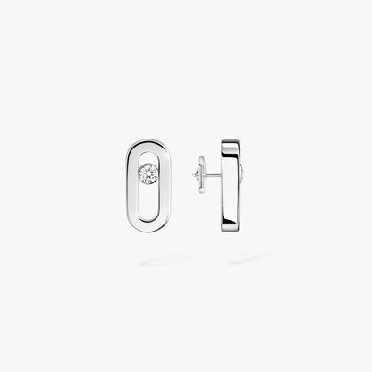 [moco jewelrys ]Move Uno Diamond Stud Earrings