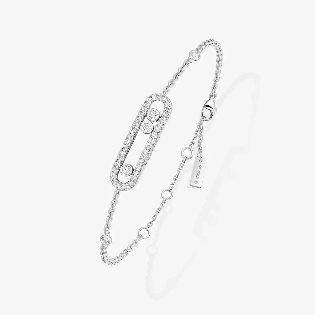 [moco jewelrys ]Pavé Baby Move Diamond Bracelet