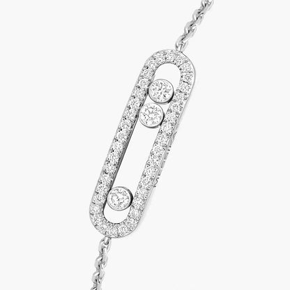 [moco jewelrys ]Pavé Baby Move Diamond Bracelet