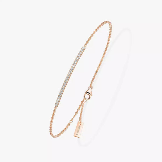[moco jewelrys ]Diamond Thin Bangle 0.15ct My Twin Toi & Moi