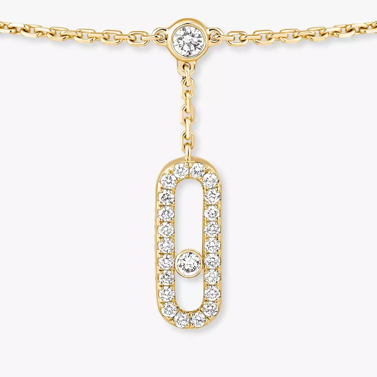 [moco jewelrys ] Move Uno pavé ankle bracelet