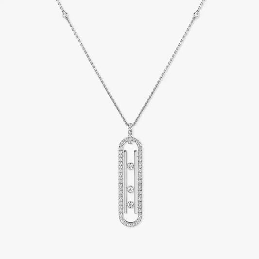 [moco jewelrys ]Diamond Necklace Move 10Th