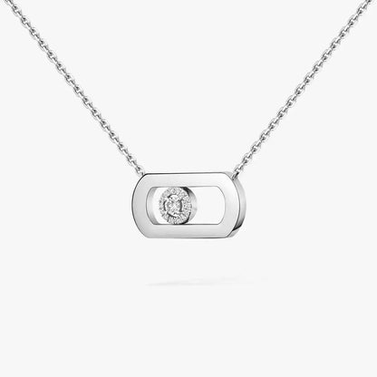[moco jewelrys ]So Move Diamond Necklace in Gold