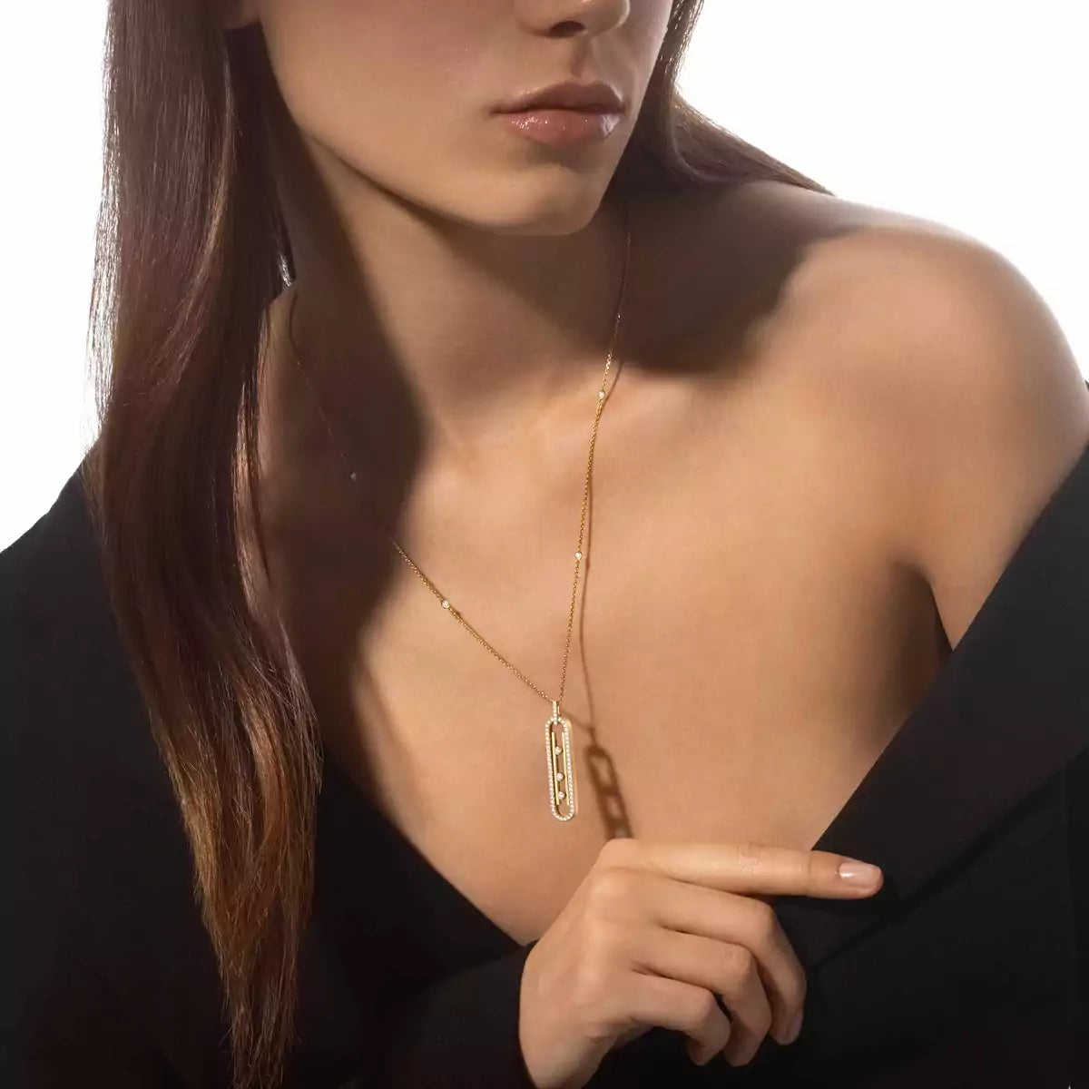 [moco jewelrys ]Diamond Necklace Move 10Th