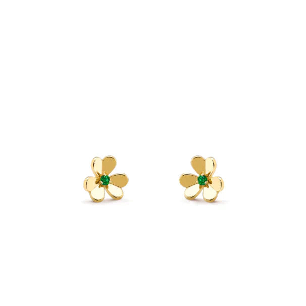 ¡®Star¡¯FRIVOLE  FLOWER MALACHITE EARRINGS