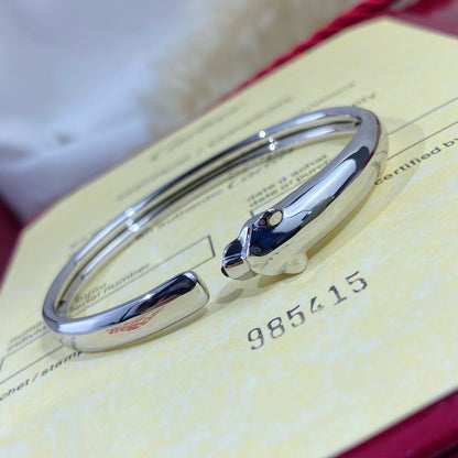¡®Moco¡¯PANTHERE SILVER OPEN BRACELET