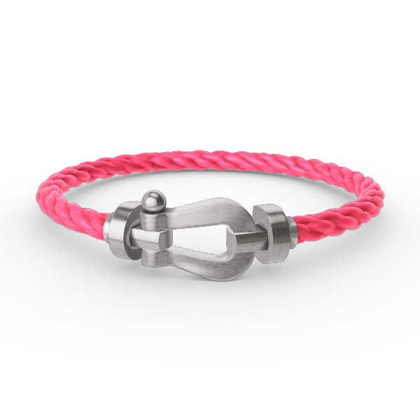¡®Star¡¯FORCE LARGE HORSESHOE NO DIAMOND BRACELET SILVER