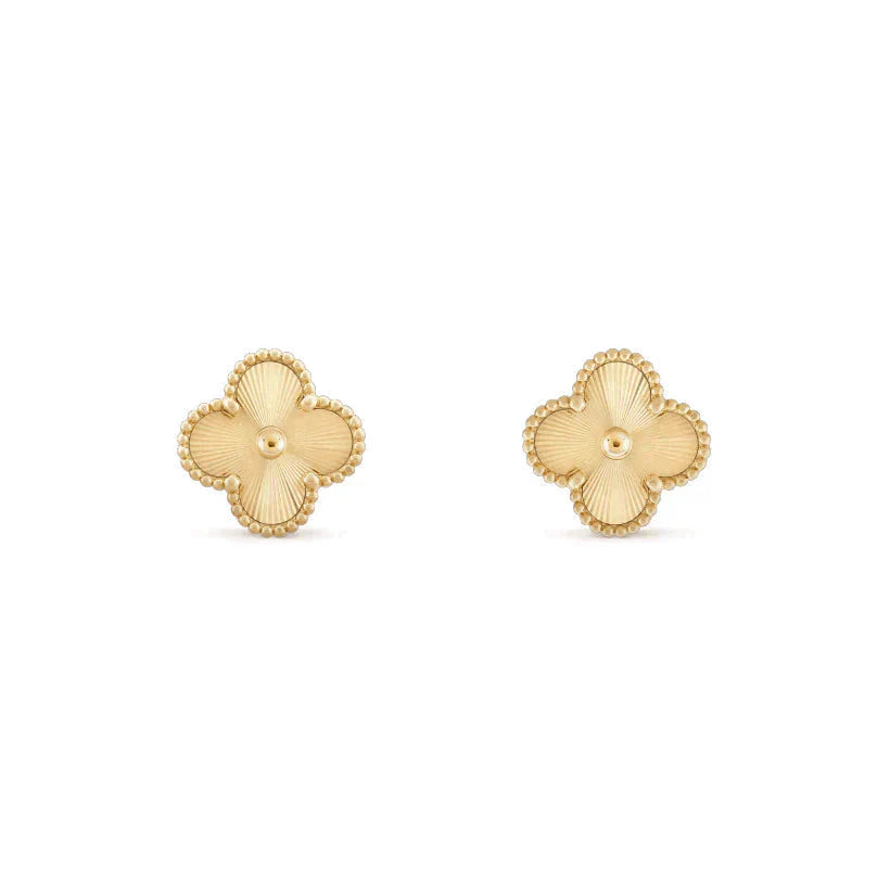 ¡®Star¡¯CLOVER MEDIUM 1 MOTIFS LASER EARRINGS